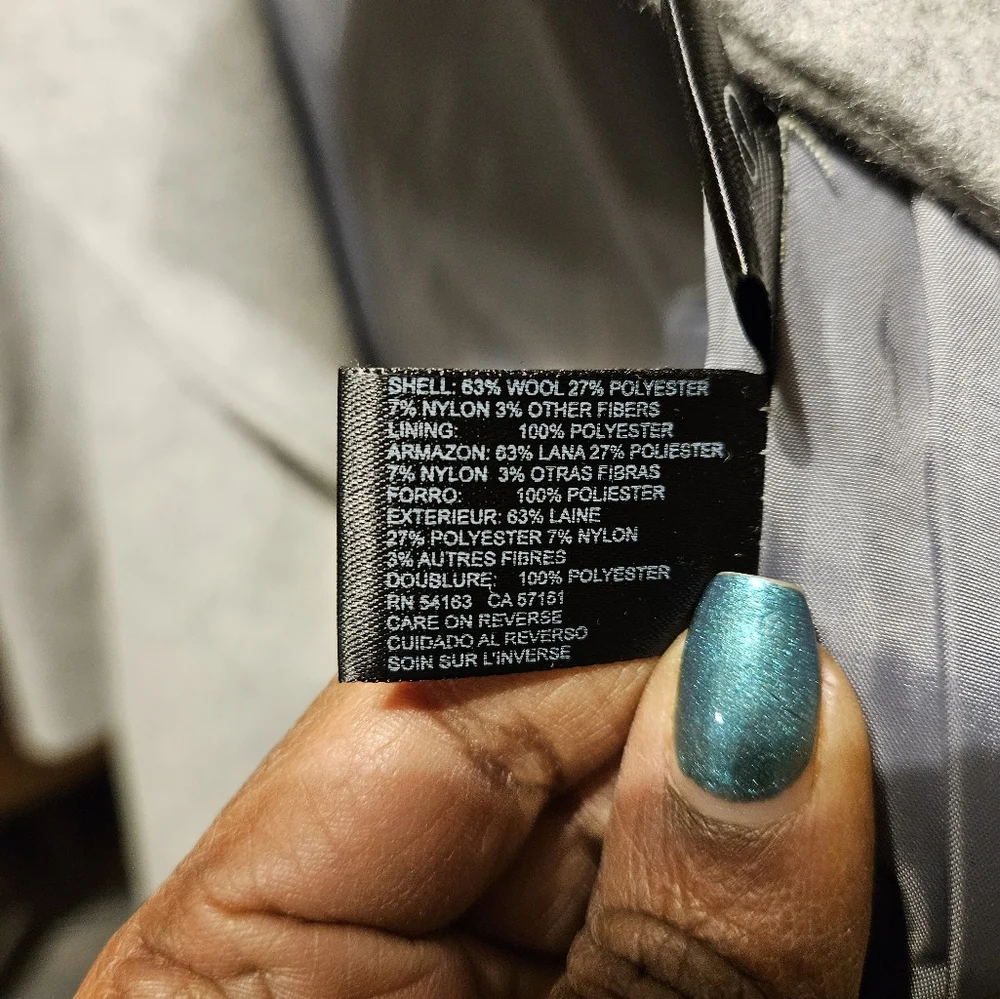 Kenneth Cole New York Women's Full Length Wool Jacket